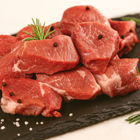 لحم جملي صغير طازج