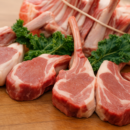 لحم خرفان طازج