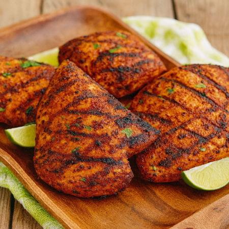 صدور دجاج مشوي - طازجة وصحية - مشوية على الفحم أو الجريل